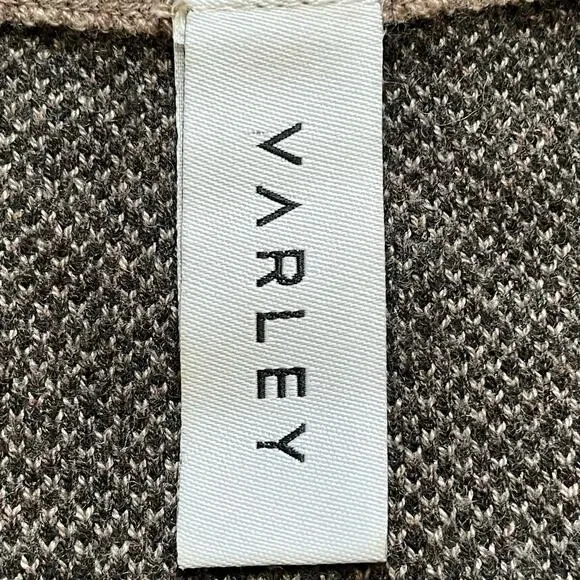 Varley Leopard Print Cozy Soft Gray Sweater S/M - Picture 3 of 3